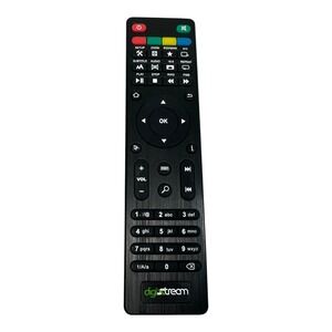 Digistream Remote Control Replacement Black‎ Universal Tested